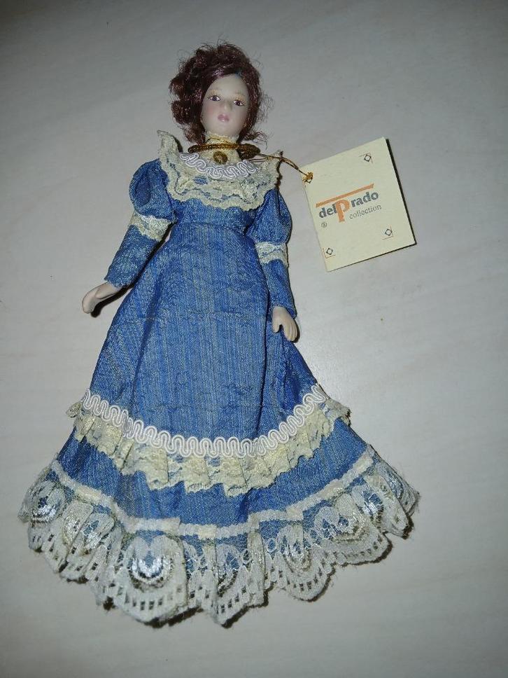 Uitzoeken vintage Del Prado porseleinen poppetje 1:12, Verzamelen, Poppetjes en Figuurtjes, Zo goed als nieuw, Ophalen of Verzenden