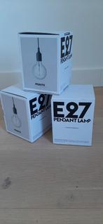 Muuto E27 Hanglamp grijs - Nieuw in doos!, Huis en Inrichting, Lampen | Hanglampen, Ophalen, Nieuw, Minder dan 50 cm