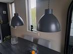 Lampen, staal eetkamer, antreciet grijs, Ophalen, Zo goed als nieuw, Minder dan 100 cm, Grijs
