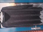 Zwart Zilver glitter Tuniek maat 58-60, Ophalen of Verzenden, Zo goed als nieuw, Zwart, Blouse of Tuniek