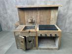 Houten kinder Speelkeuken van steigerhout, Ophalen, Gebruikt, Hout