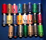 Nieuwe Diverse kleuren 100% poliester naaigaren 500 m, Ophalen, Nieuw, Overige typen
