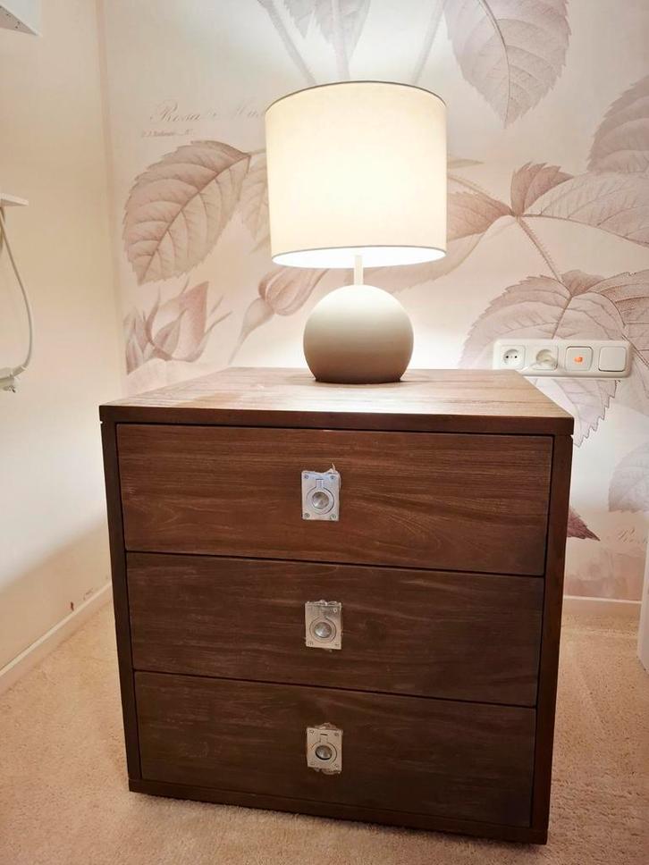 Goossens houten ladekast, Huis en Inrichting, Kasten | Ladekasten, Gebruikt, Minder dan 100 cm, Minder dan 50 cm, 25 tot 50 cm