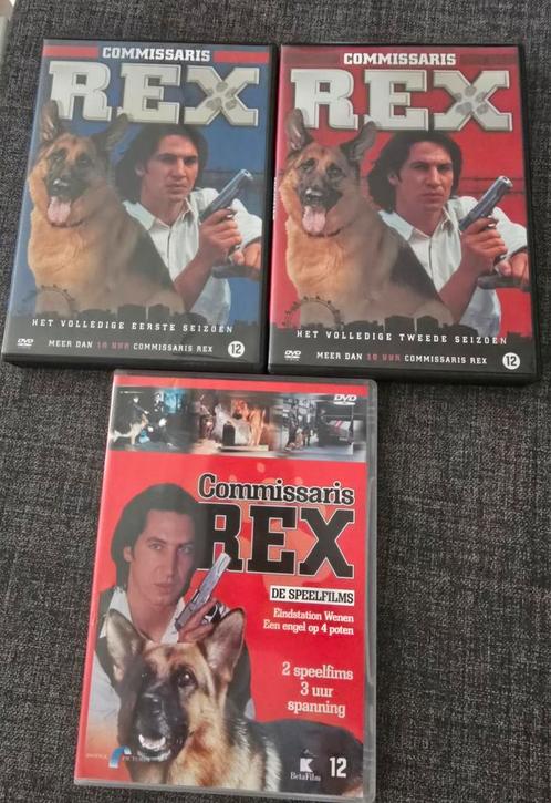 Dvd serie commissaris Rex seizoen 1 + 2 en de speelfilms, Cd's en Dvd's, Dvd's | Actie, Actiethriller, Ophalen of Verzenden