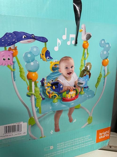Baby jumper Finding Nemo, Kinderen en Baby's, Speelgoed | Babyspeelgoed, Zo goed als nieuw, Overige typen, Met licht, Met geluid