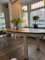 Eettafel, Huis en Inrichting, Tafels | Eettafels, Ophalen, Gebruikt, 100 tot 150 cm, 200 cm of meer