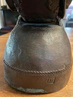 Antieke Zwitserse bronzen koebel met leren riem | 1900-1950, Ophalen