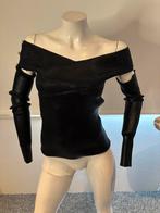 Versace jeans couture top apart model maat s, Zwart, Ophalen of Verzenden, Zo goed als nieuw, Versace