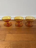 3 kristallen (dessert) glaasjes Copier?, Antiek en Kunst, Antiek | Glas en Kristal, Ophalen of Verzenden