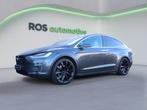 Tesla Model X 90D Base 6p. | STOELVERKOELING | AUTOPILOT 2.O, Auto's, Te koop, Zilver of Grijs, Geïmporteerd, 6 stoelen