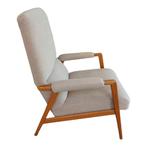 Vintage fauteuil, arm chair, relax stoel, Huis en Inrichting, Fauteuils, Ophalen, Hout, Gebruikt, 75 tot 100 cm