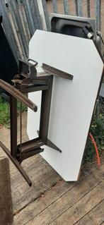 Camper Inbouwtafel + RVS Wasbak met Gasfornuis (combi), Ophalen, Zo goed als nieuw, Minder dan 130 cm