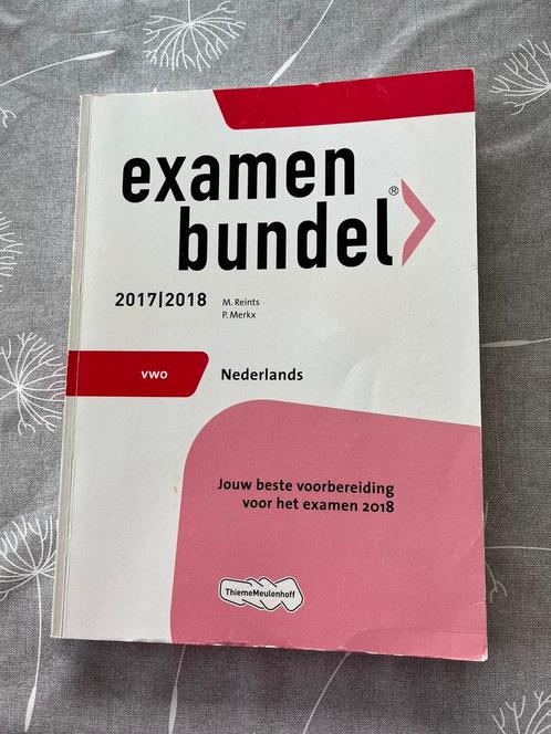 Examenbundel vwo Nederlands 2017/2018, Boeken, Schoolboeken, Zo goed als nieuw, Nederlands, VWO, Ophalen of Verzenden