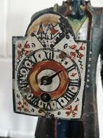 ANTIEKE CA.1850 SCHWARTZWALDER KLOKKENMAN GIETIJZER 3850 GR., Ophalen of Verzenden