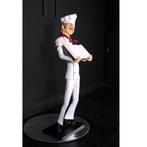 Chef with Menubord Holder beeld – Kok Hoogte 179 cm, Verzamelen, Ophalen, Nieuw, Dier