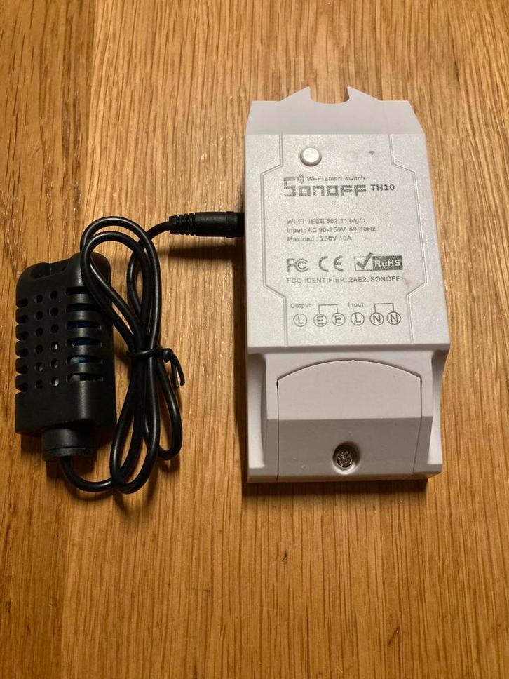 SONOFF TH 10A, Hobby en Vrije tijd, Elektronica-componenten, Zo goed als nieuw, Ophalen