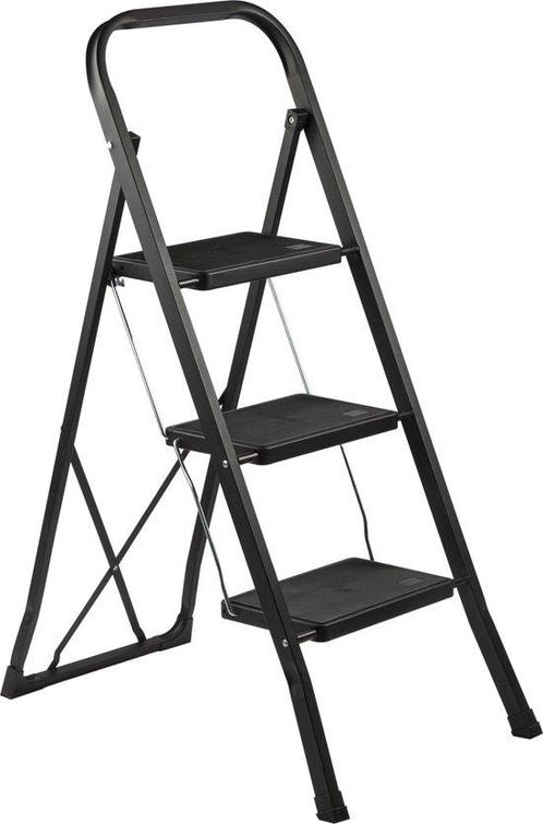 Kibani Keukentrapje Basic - 3 treden, Doe-het-zelf en Verbouw, Ladders en Trappen