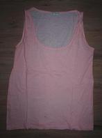 Roze met Wit Gestreepte Top Jacqueline de Yong (L), Maat 42/44 (L), Ophalen of Verzenden, Roze, Zonder mouw