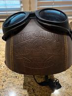 Harley -Davidson helm. Leer, Ophalen of Verzenden, Zo goed als nieuw