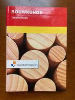 Boek Bouwkunde Tabellenboek - A.H.L.G. Bonne, Boeken, Ophalen of Verzenden, Nieuw, Bouwkunde