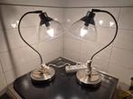 Vintage ikea kroby tafellampen type B0333, Ophalen of Verzenden, Zo goed als nieuw, Glas, Minder dan 50 cm