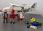 Safarivliegtuig met gids Playmobil Wildlife 6938, Complete set, Gebruikt, Ophalen of Verzenden