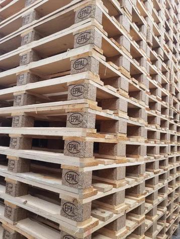 PARTIJ EPAL EUROPALLETS nieuw af fabriek bulk beschikbaar voor biedingen