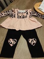 Schattig setje 9 tot 12 maanden, Kinderen en Baby's, Babykleding | Maat 74, Ophalen of Verzenden, Gebruikt, Meisje
