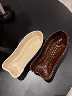 Vintage Visschalen West Germany, Huis en Inrichting, Gebruikt, Porselein of Keramiek, Schaal, Ophalen of Verzenden