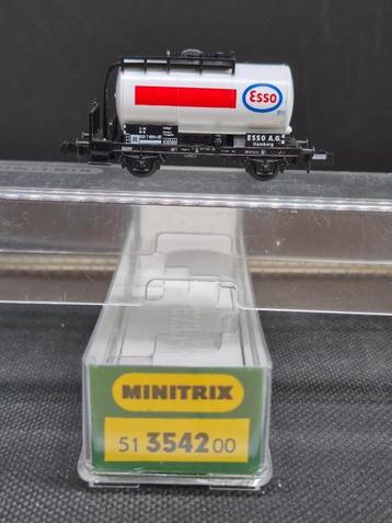Minitrix 3542 - ketelwagen 'ESSO' (14805) beschikbaar voor biedingen