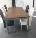 Eettafel set, Huis en Inrichting, Tafels | Eettafels, Ophalen, Gebruikt, 100 tot 150 cm, 200 cm of meer