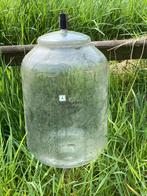 Oud glazen melkreservoir Alfa Laval (190425), Ophalen