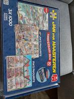 Jan van Haasteren speciale box met 3 puzzels, Ophalen, Zo goed als nieuw