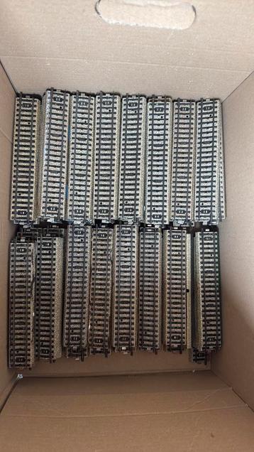 Marklin H0 Rechte Rails - Groot Pakket (130 stuks) beschikbaar voor biedingen