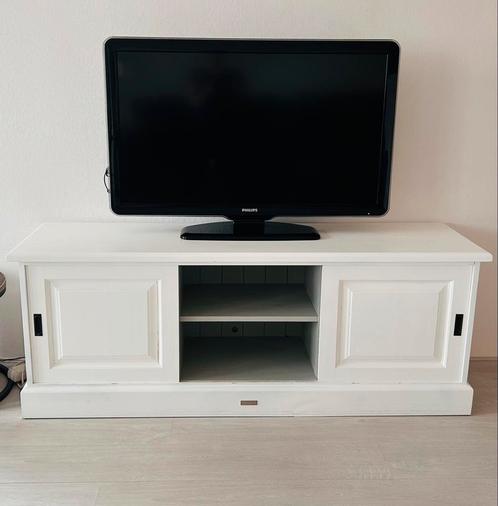 TV meubel, kleur gebroken wit. Merk: La Premiere, Huis en Inrichting, Kasten | Televisiemeubels, Gebruikt, Minder dan 100 cm, 150 tot 200 cm