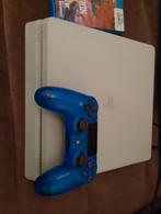 PS4 Slim 500GB Wit + Controller + Games, Spelcomputers en Games, Spelcomputers | Sony PlayStation 4, Ophalen of Verzenden, Met 1 controller