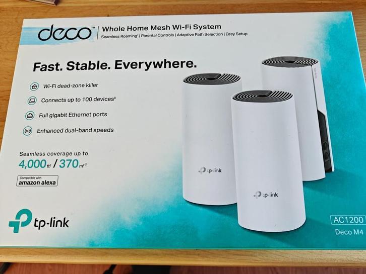 NIEUW: TP Link Mesh Wifi versterkers, Computers en Software, WiFi-versterkers, Nieuw, Ophalen of Verzenden