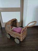 Rieten poppewagen, Rieten poppenwagen. Kinder poppewagen, Ophalen, Zo goed als nieuw, Overige typen
