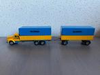 Tekno Holland 1/50 Scania Vabis 110 Super met aanhanger, Ophalen of Verzenden, Zo goed als nieuw, Bus of Vrachtwagen, Tekno