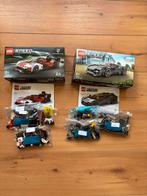Lego Speedchampions 76915 & 76916: Pagani Utopia & Porsche, Ophalen of Verzenden, Gebruikt, Complete set, Lego