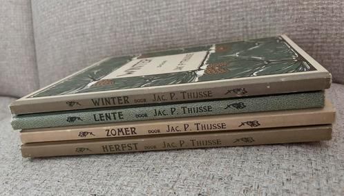 Jaargetijden plaatjesboeken - Winter, Lente, Zomer, Herfst, Boeken, Prentenboeken en Plaatjesalbums, Zo goed als nieuw, Plaatjesalbum