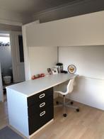 Ikea hoogslaper met kast, lades en bureau, Kinderen en Baby's, Kinderkamer | Stapelbedden en Hoogslapers, Ophalen, Gebruikt, Hoogslaper