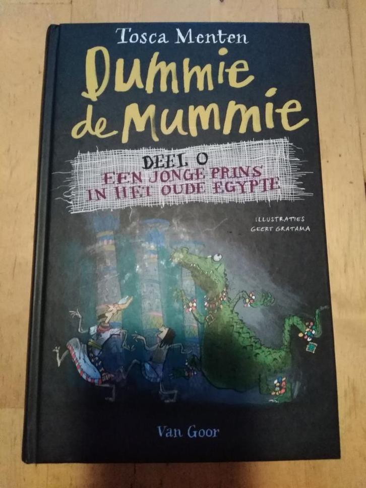 Boek | Dummie de Mummie van Tosca Menten, Boeken, Kinderboeken | Jeugd | 10 tot 12 jaar, Zo goed als nieuw, Ophalen