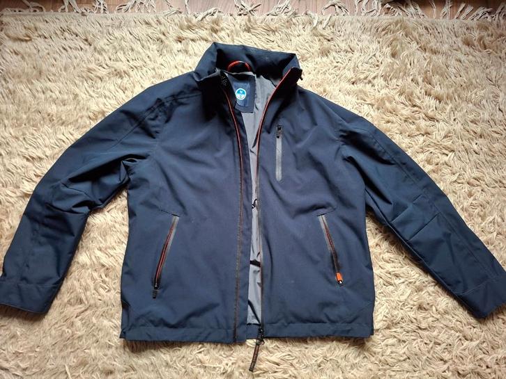 Nieuw. Mooie blauwe winterjas/zeiljas North Sails. Mt L., Kleding | Heren, Jassen | Winter, Nieuw, Maat 52/54 (L), Blauw, Ophalen of Verzenden