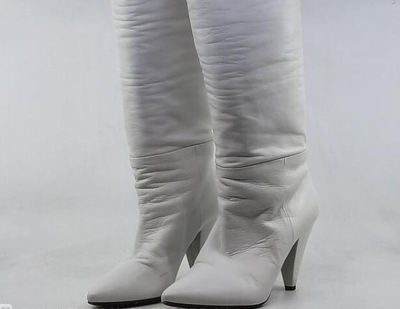 Originele Prada leren laarzen mt 37, Kleding | Dames, Schoenen, Hoge laarzen, Prada, Wit, Ophalen of Verzenden