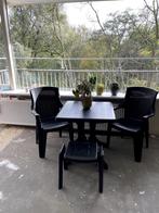 balkon set, Tuin en Terras, Tuinsets en Loungesets, Kunststof, Gebruikt, Hocker, Tuinset