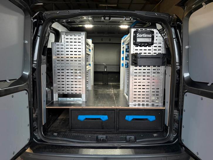 Sortimo dubbele bodem compleet met schuiflades en kasten, Auto diversen, Overige Auto diversen, Ophalen