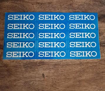 Seiko stickers beschikbaar voor biedingen
