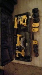 Koffer dewalt met div machine s, Doe-het-zelf en Verbouw, Ophalen of Verzenden, Gebruikt
