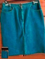 Nieuwe donkerblauwe denim Scapa jeans rok 44-46, Scapa, Maat 42/44 (L), Nieuw, Knielengte